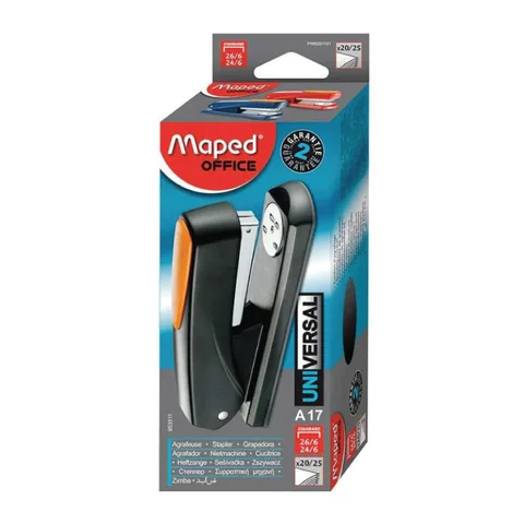Agrafeuse Half Strip A17 – 24/6 et 26/6 pour 25 Feuilles – Maped
