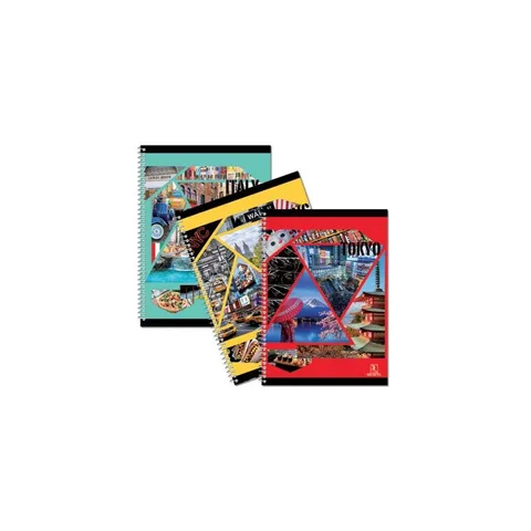 Cahier travaux pratiques reliure intégrale 21×29,7 (A4) 96 pages Séyès + Uni 60g – SELECTA