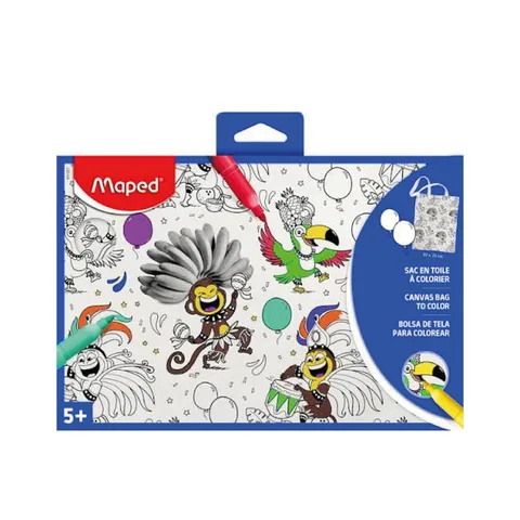 Sac en Toile à Colorier – Maped