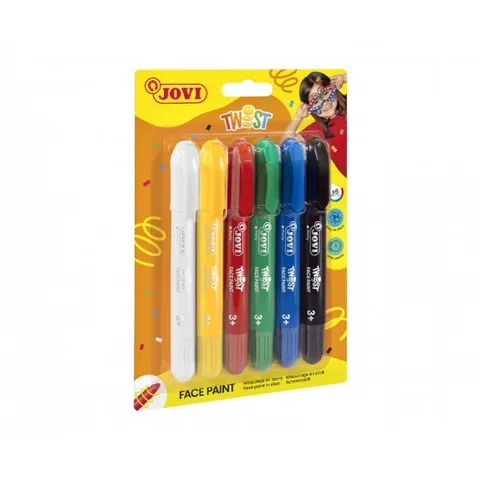 Jovi 6 Twist Decor Glass Fluo