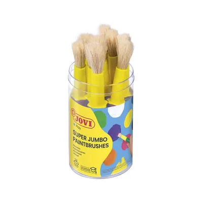 Jovi Pot 9 Pinceaux G.m avec Virolle Ref 807