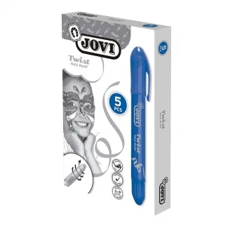 Jovi Boite 5 Twist Maquillage Bleu Ref 19113