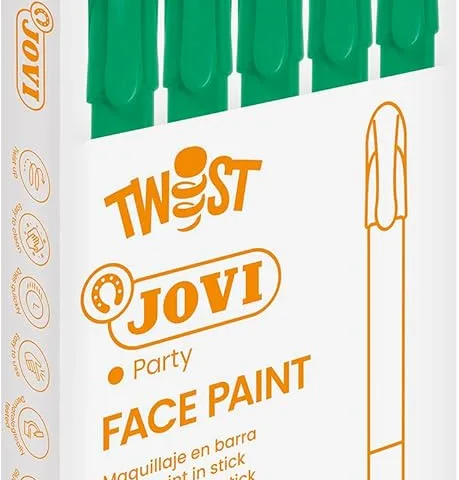 Jovi Boite 5 Twist Maquillage Vert Ref 19111