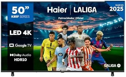 Téléviseur Haier 50" LED 4K UHD Smart Google TV