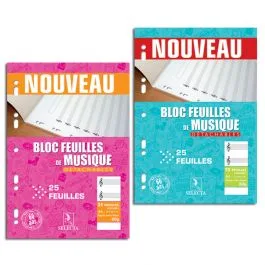 Feuilles de musique perforées – SELECTA