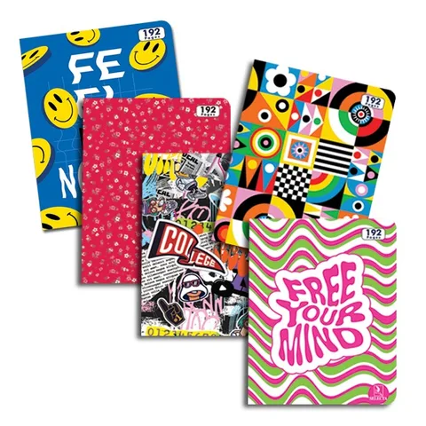 Cahier numéroté 17×22 288 pages Séyès 60g – SELECTA