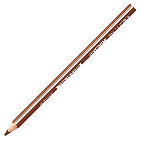 Crayon de Couleur Trio Thick Marron Foncé – Stabilo