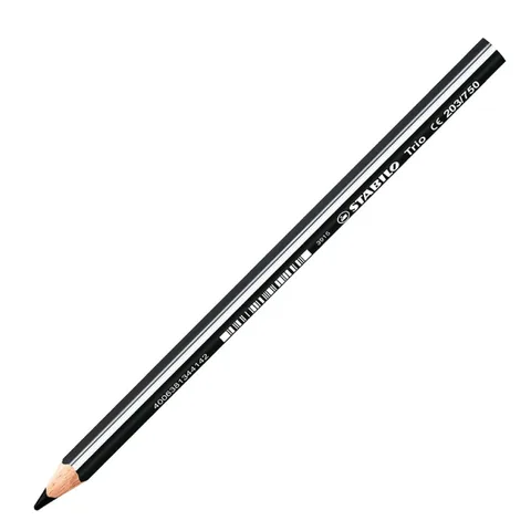 Crayon de Couleur Trio Thick Noir – Stabilo