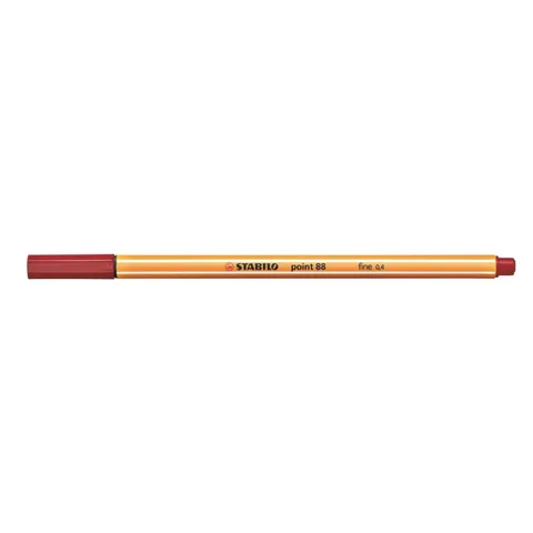 Feutre Fin Point 88 Bordeaux 0,4 mm – Stabilo