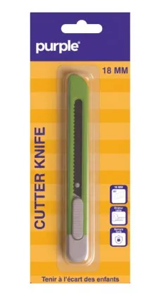 Blister cutteur flat couleurs 9MM – Purple