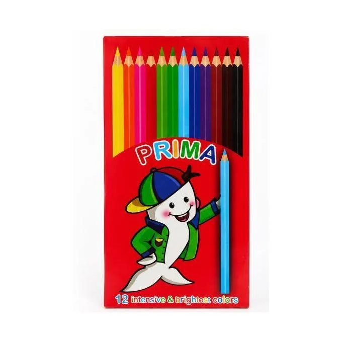 Crayons de couleur — boîte de 12 – Prima