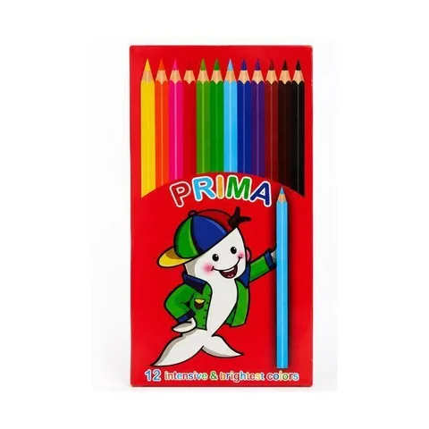 Crayons de couleur — boîte de 12 – Prima