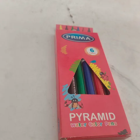 Feutres Pyramid — boîte de 6 – Prima
