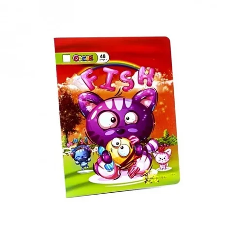 Cahier 48 pages Super 55g 17×22 – — 1ère année primaire – Oscar