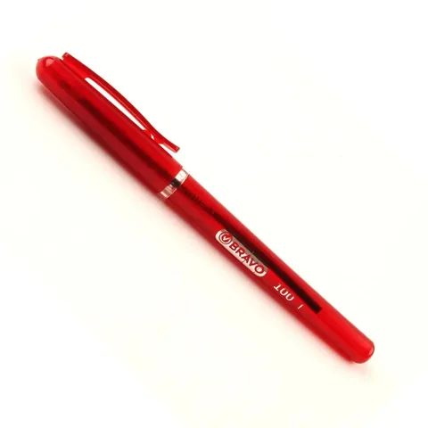 Stylo à bille 100 rouge – Bravo