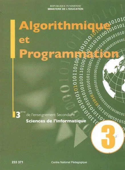 Algorithmique et programmation — 3ème année secondaire (Sciences de l'informatique) · CNP