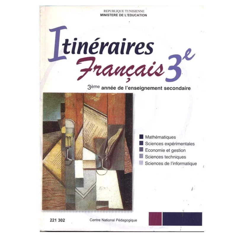 Manuel de français — 3ème année secondaire (Sections scientifiques) · CNP