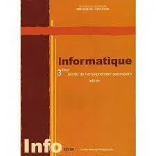 Manuel d'informatique — 3ème année secondaire (Lettres) · CNP