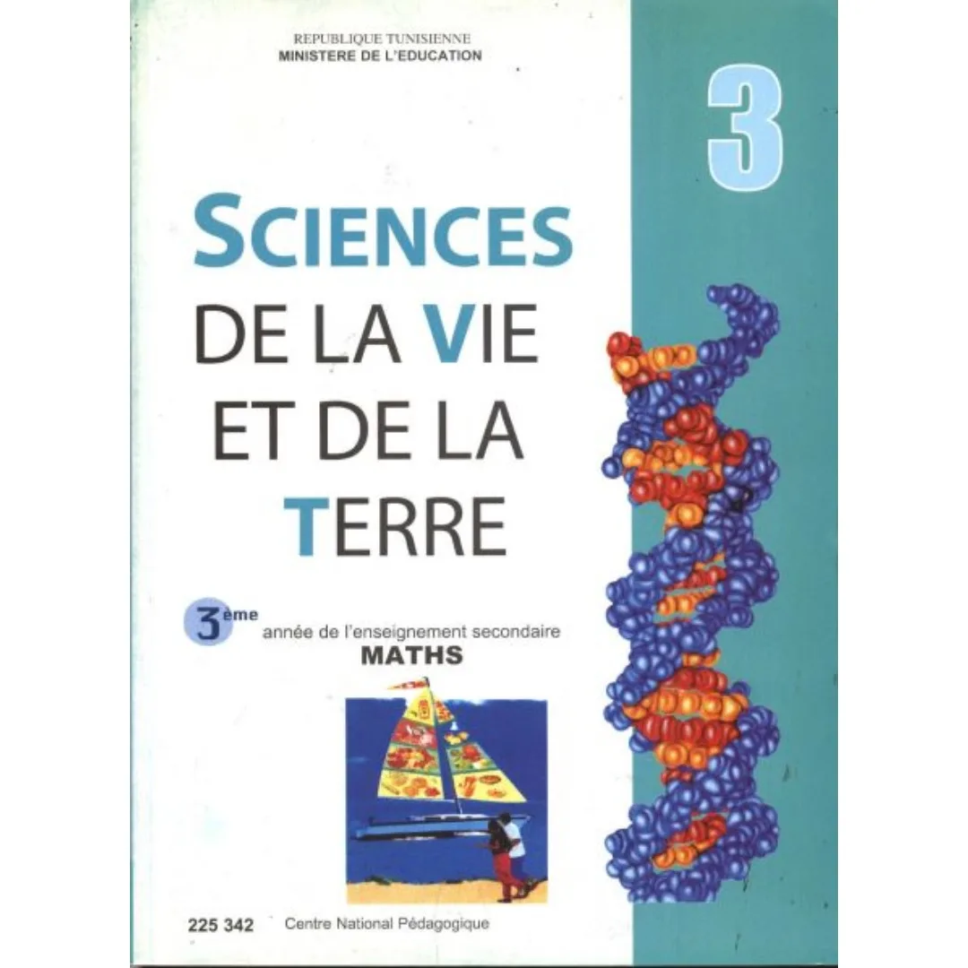 Manuel de SVT — 3ème année secondaire (Maths) · CNP