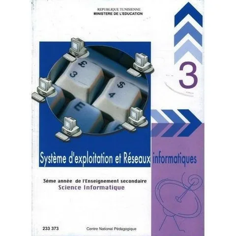Systèmes d'exploitation et réseaux — 3ème année secondaire (Sciences de l'informatique) · CNP