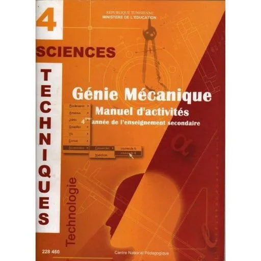 Génie mécanique — Bac — Activités (Sciences techniques) · CNP