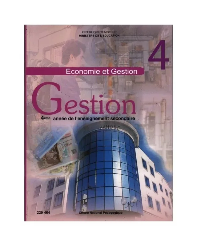 Manuel de gestion — Bac Économie-Gestion · CNP