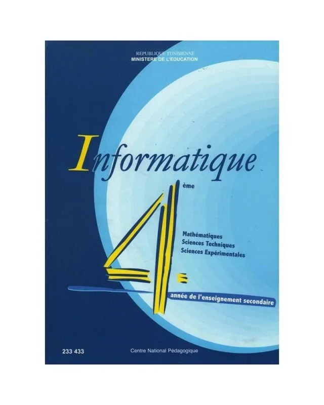 Manuel d'informatique — Bac (Maths · Sciences exp. · Techniques) · CNP