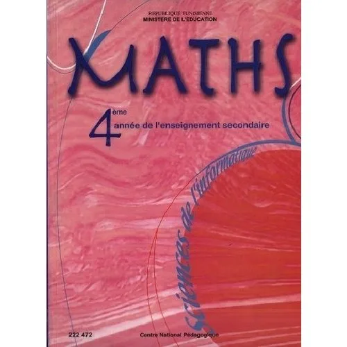 Manuel de mathématiques — Bac Sciences de l'informatique · CNP