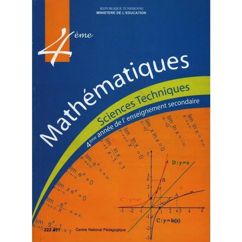Manuel de mathématiques — Bac Sciences techniques · CNP