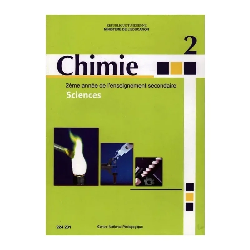Manuel de chimie — 2ème année secondaire (Sciences) · CNP