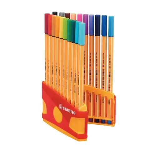 Feutres Point 88 ColorParade Pack de 20 – Stabilo