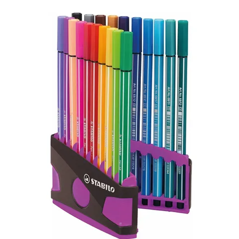 Feutres Point 88 ColorParade + Attache X20 – Stabilo