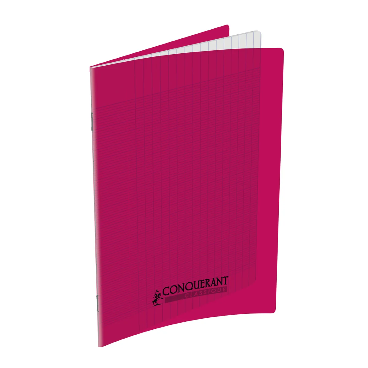Cahier Polypro 17X22 Seyès 96 Pages 90g Rose – Conquérant