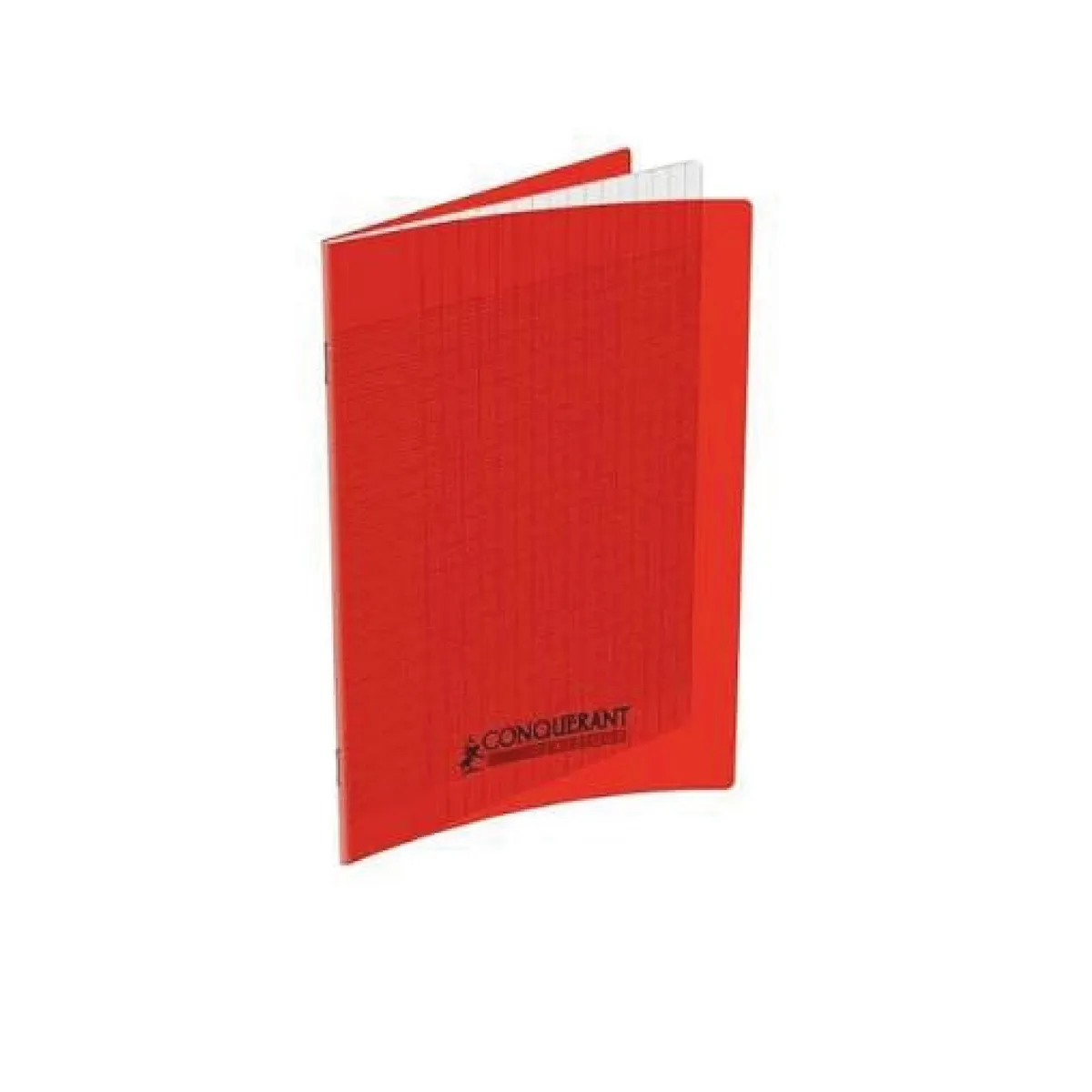 Cahier Polypro 24X32 192 Pages Seyès 70g Rouge – Conquérant