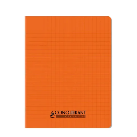 Cahier Polypro 17x22 Cm – 96 Pages Orange – Calligraphe
