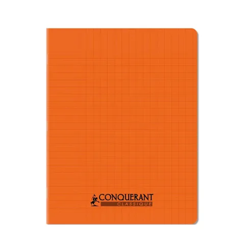Cahier Polypro 17x22 Cm – 96 Pages Orange – Calligraphe