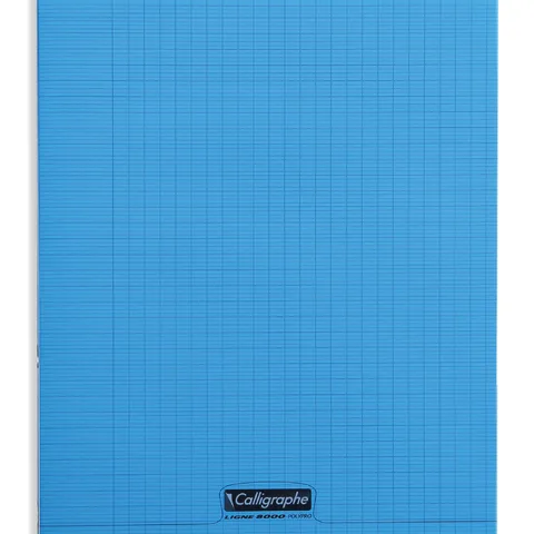 Cahier Polypro A4 – Seyès 96 Pages 90g Bleu – Calligraphe