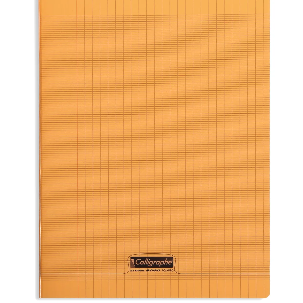 Cahier Polypro A4 – Seyès 96 Pages 90g Orange – Calligraphe