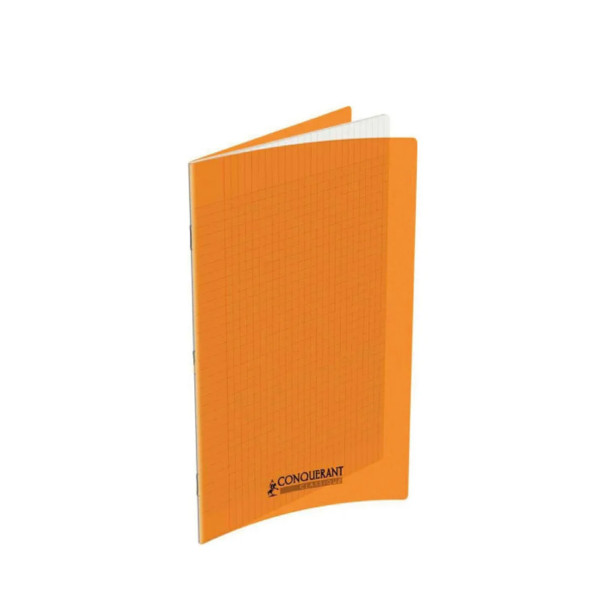 Cahier Polypro 17X22 96 Pages Seyès 90g Orange – Conquérant