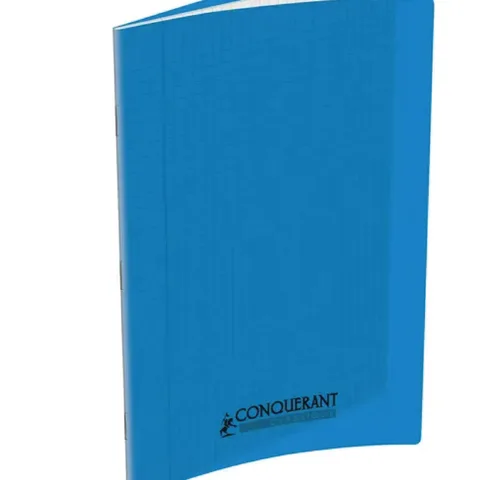 Cahier Polypro A4 96 Pages Seyès 90g Bleu – Conquérant