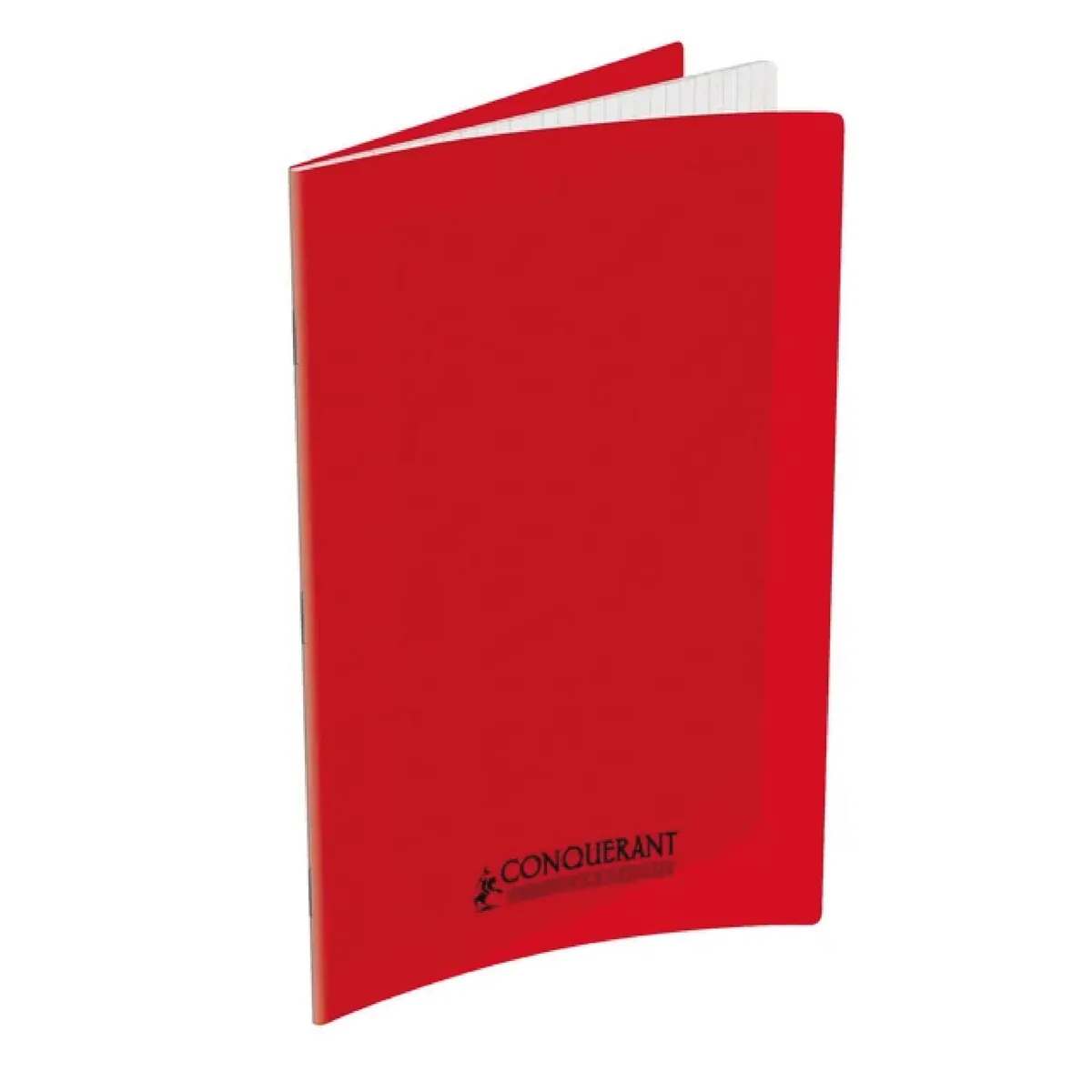 Cahier Polypro A4 96 Pages Seyès 90g Rouge – Conquérant