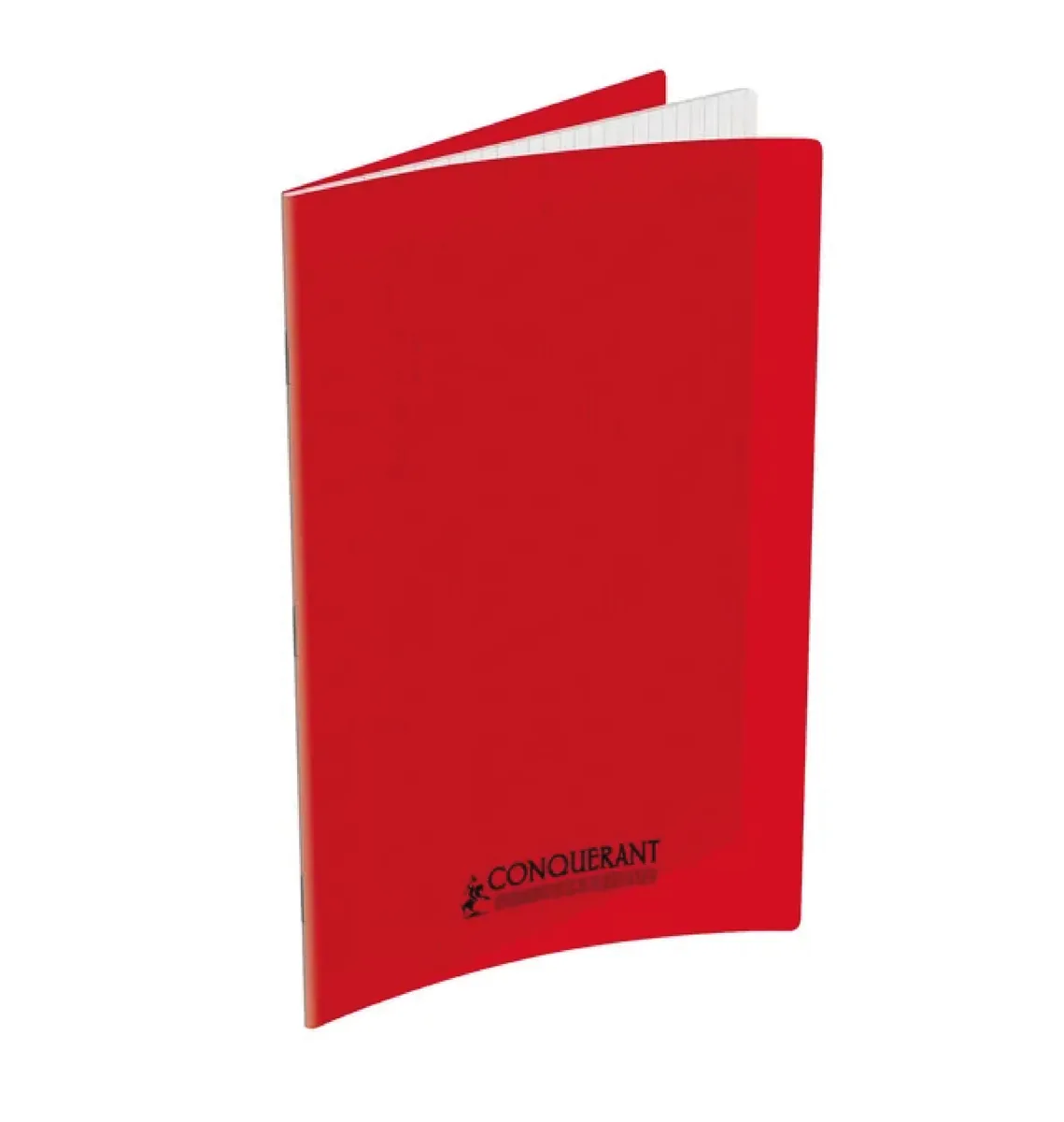 Cahier Polypro A4 96 Pages Seyès 90g Rouge – Conquérant