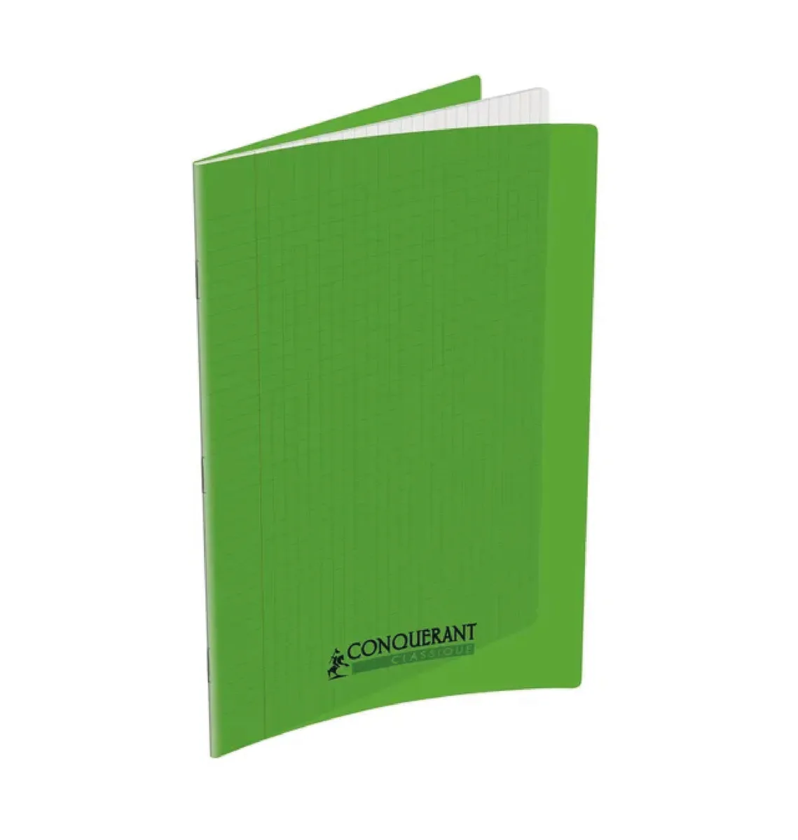 Cahier Polypro A4 96 Pages Seyès 90g Vert – Conquérant