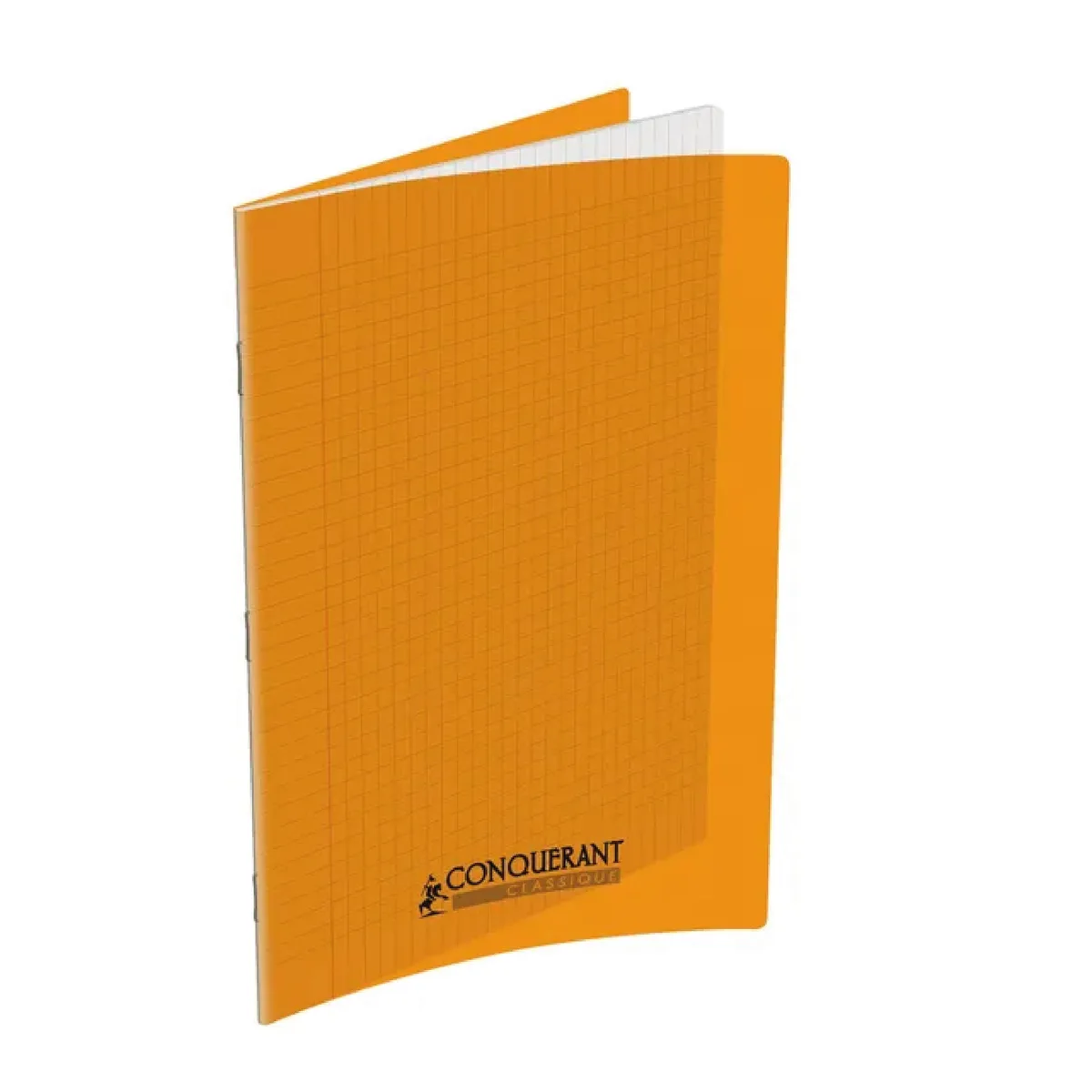 Cahier Polypro A4 96 Pages Seyès 90g Orange – Conquérant