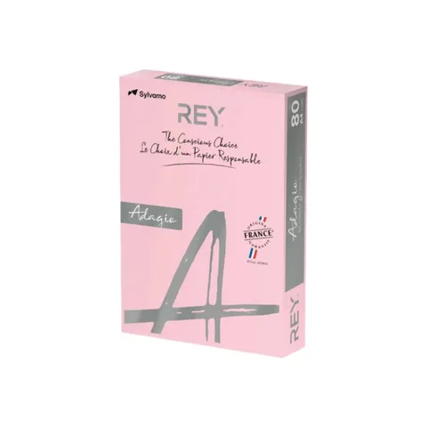 Papier Couleur A4 80g 500 Feuilles Rose Pale – Rey Adagio