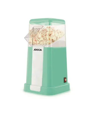 Machine à pop-corn sans huile 1200 W Tqfunny, turquoise – JOCCA