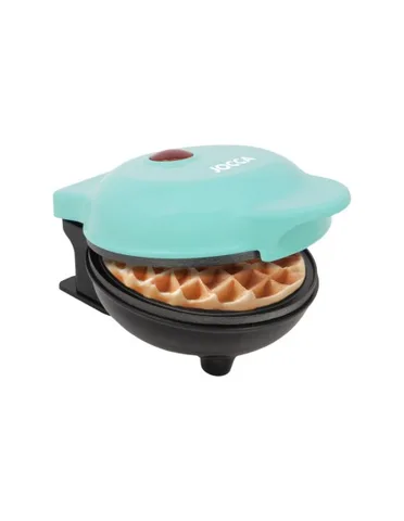 Gaufrier 500 W plaques antiadhésives Funny, turquoise – JOCCA