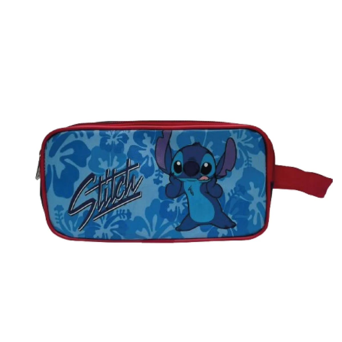 Trousse R1 Stitch Bleu, 2 Compartiments
