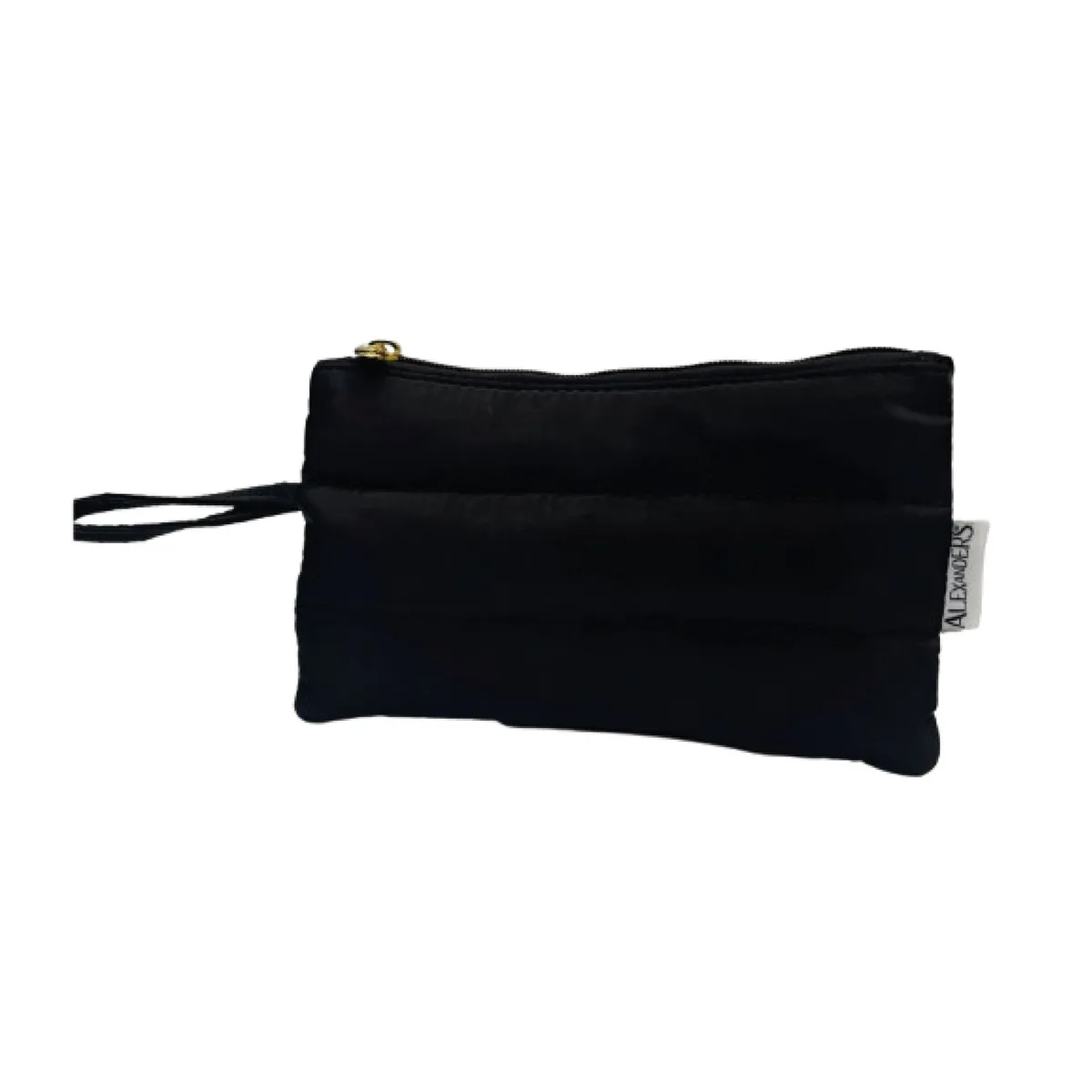 Trousse Matelassée Noir, 1 Compartiment – ALEXANDER'S