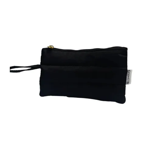Trousse Matelassée Noir, 1 Compartiment – ALEXANDER'S